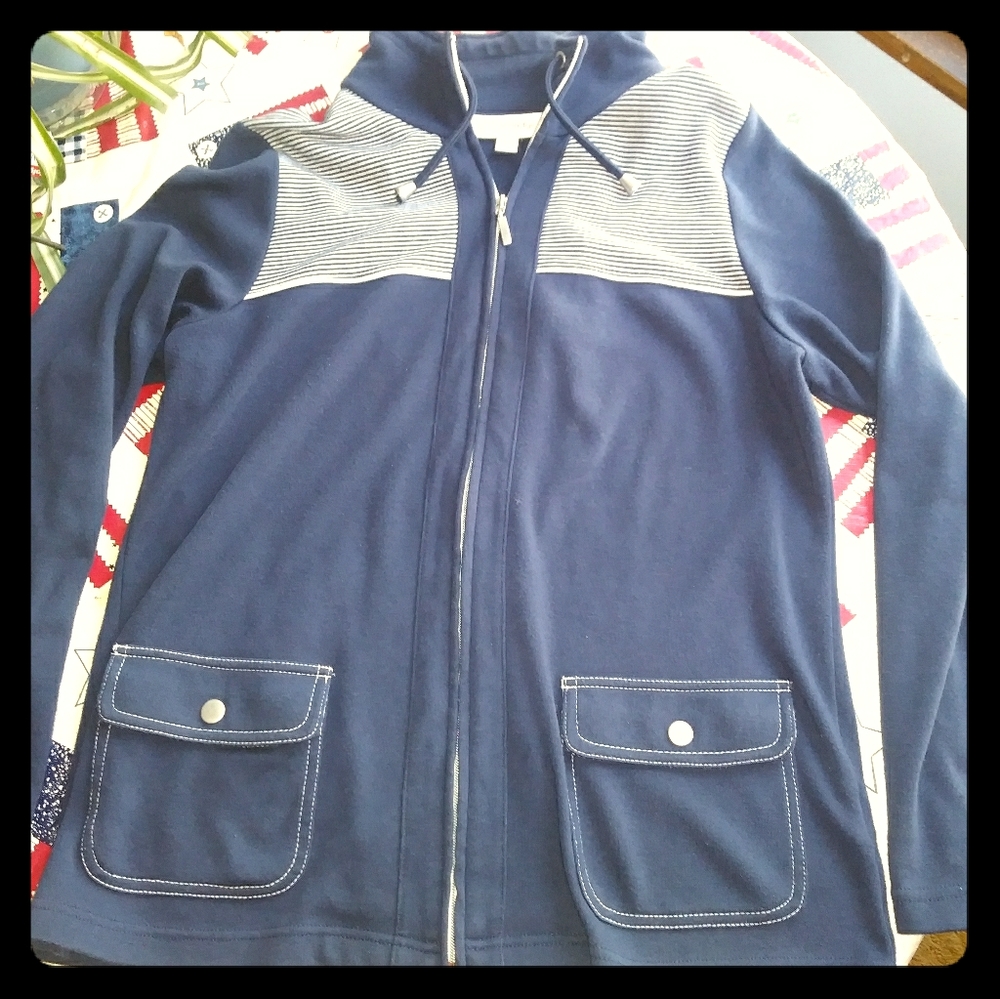 Breckenridge zip up hoodie medium